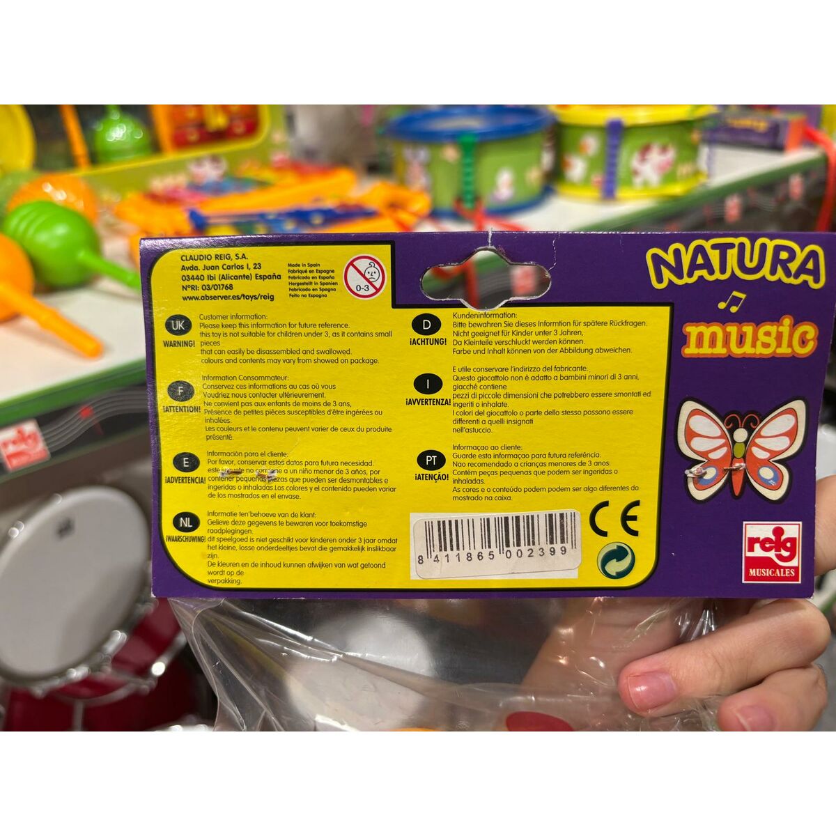 Musical Toy Reig Maracas