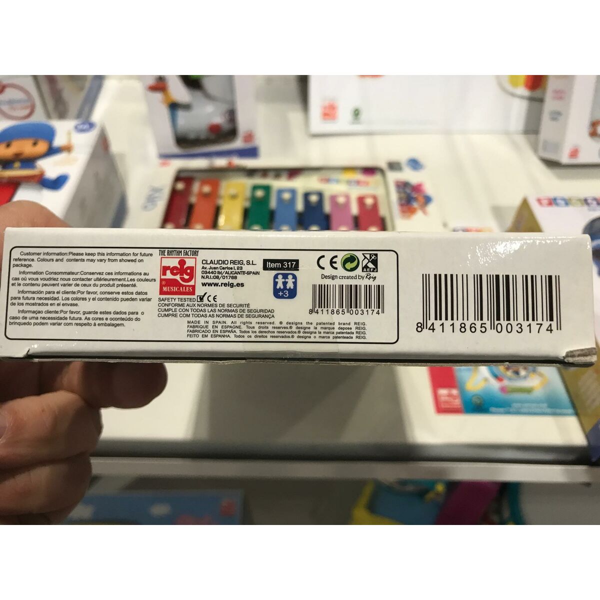 Xylophone Pocoyo Pocoyo Plastic