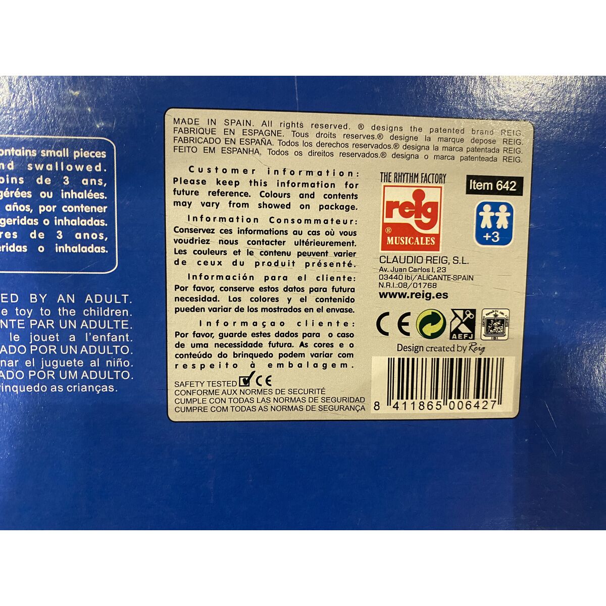 Drums Reig Kaleidoscoper  75 x 68 x 54 cm Children’s