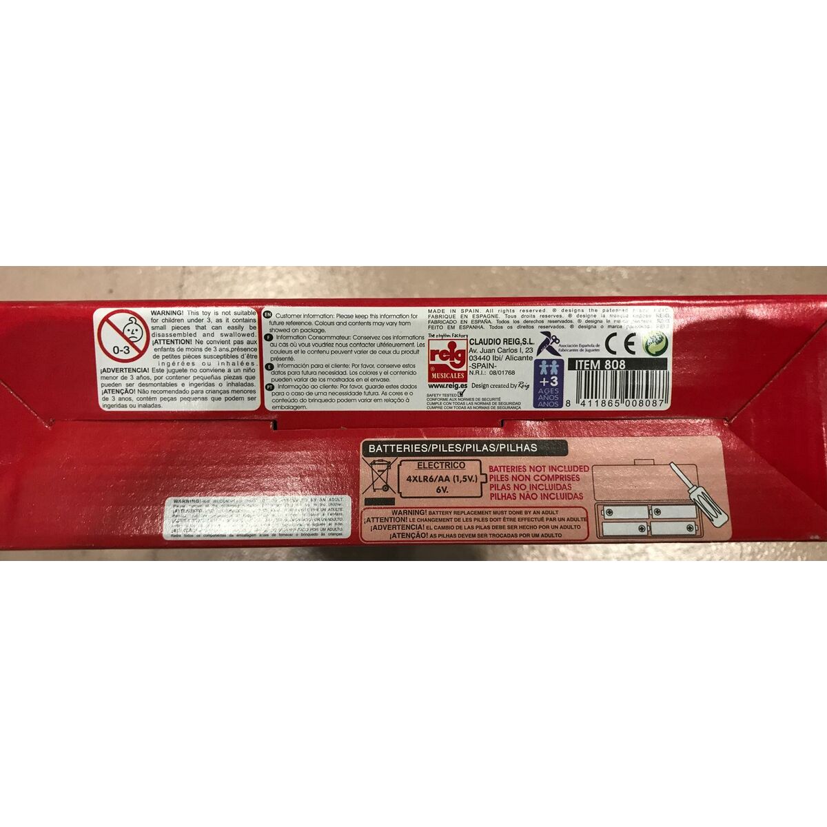 Gitara Dziecięca Reig Mikrofon