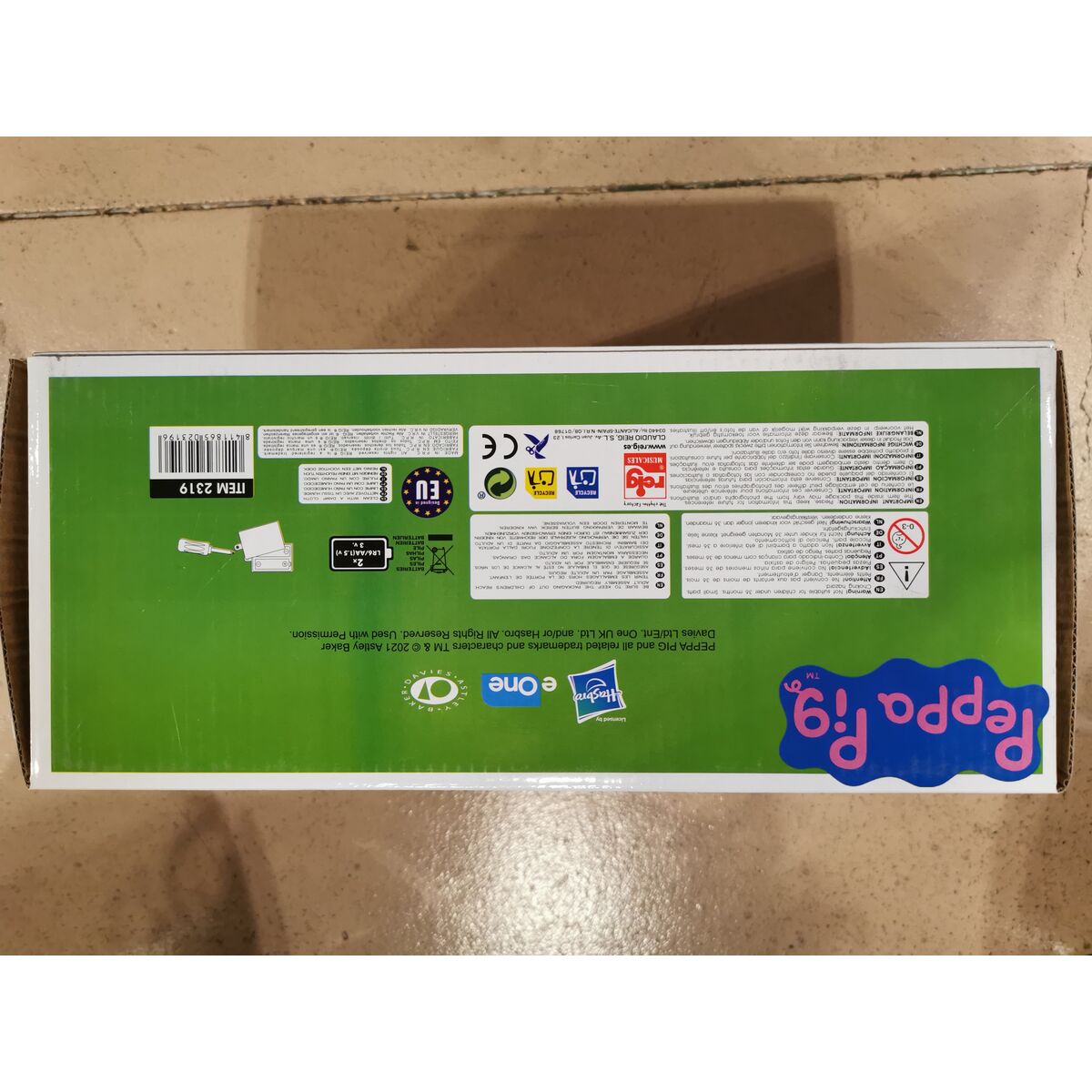 Microphone Peppa Pig 5278 23 cm Portable