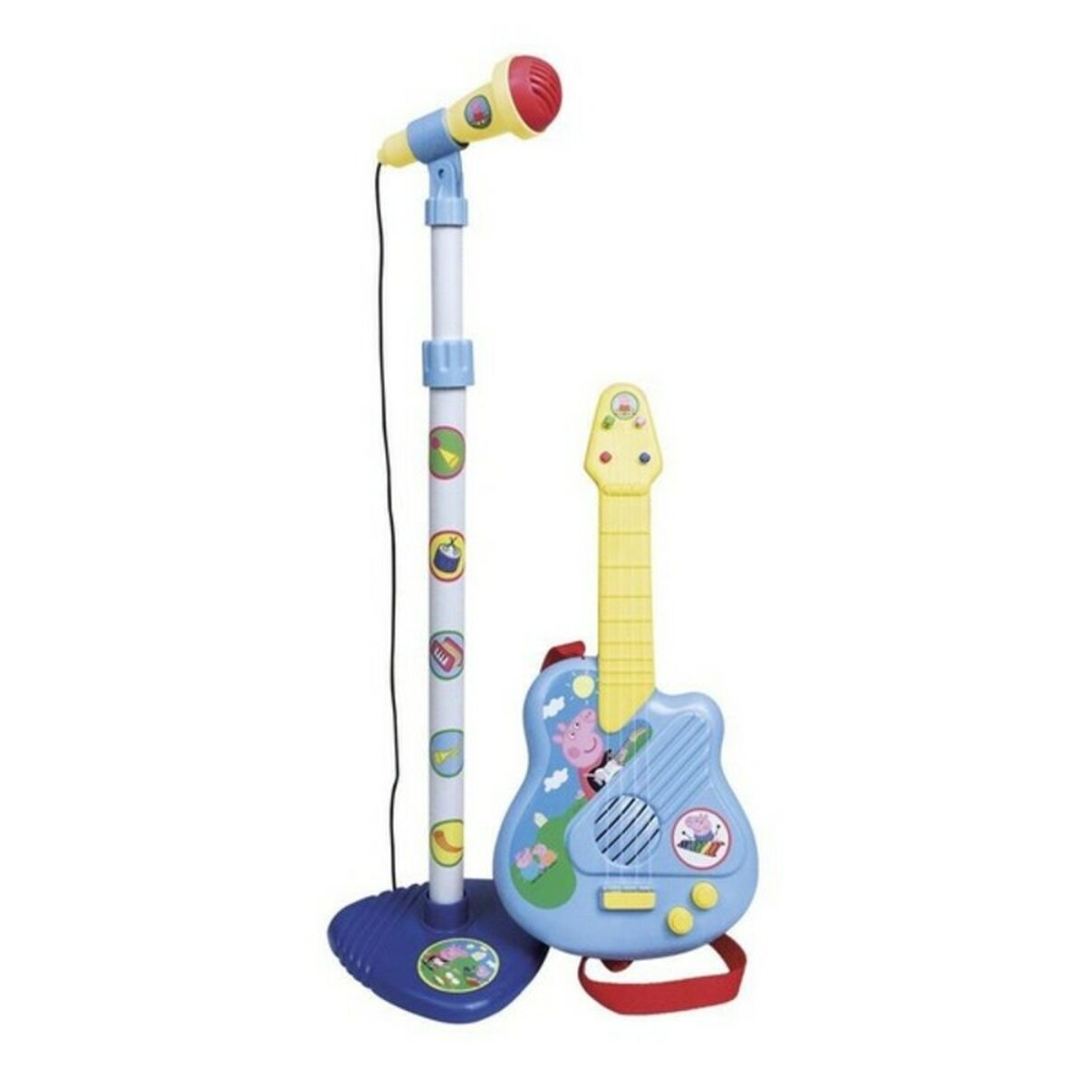 Børne Guitar + Micro Peppa Pig Peppa Pig