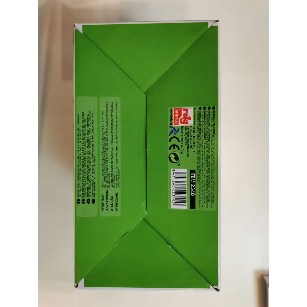 Bęben Peppa Pig 8.50 x 19 x 19 cm (8.50 x 19 x 19 cm)