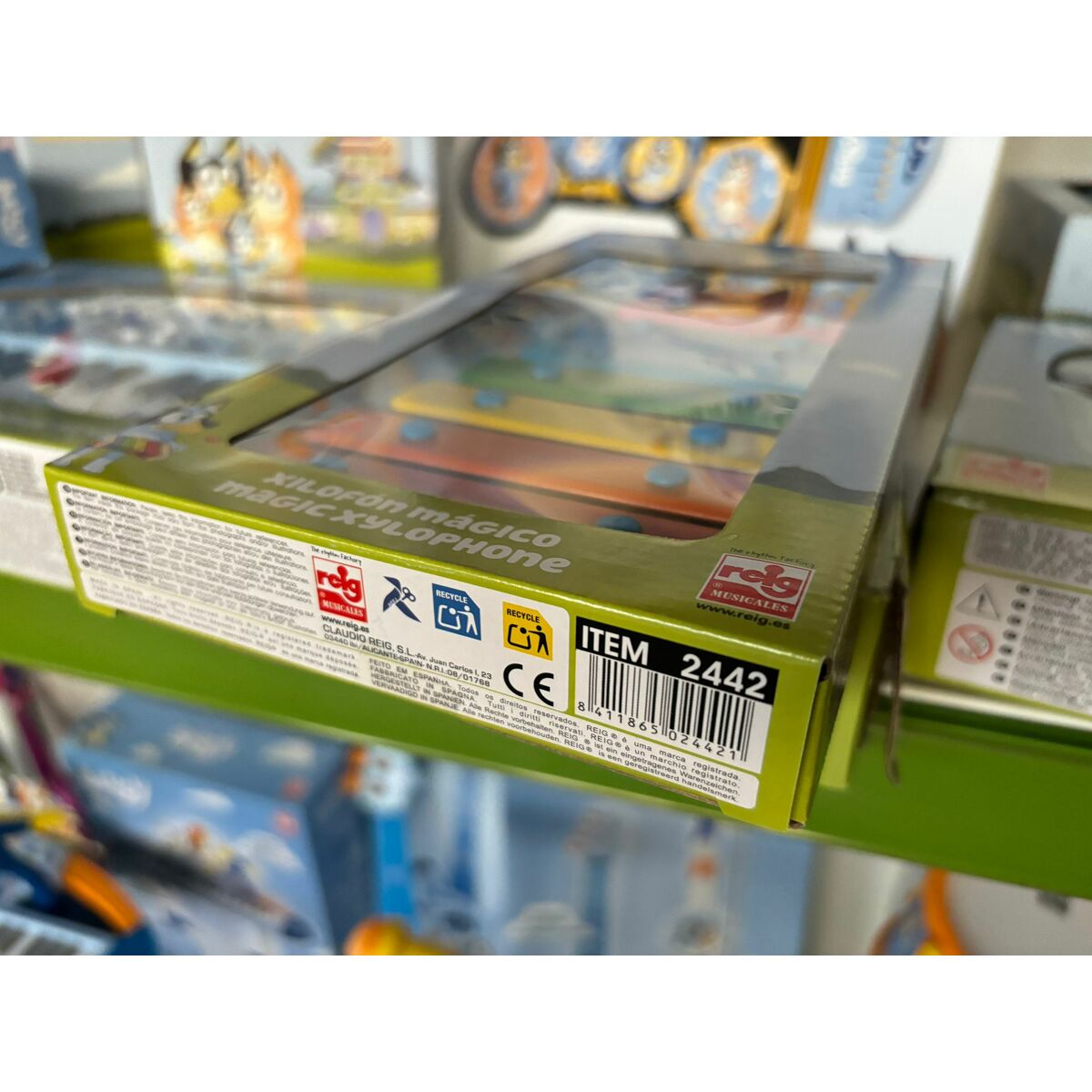 Xylophone Reig Bluey Plastic