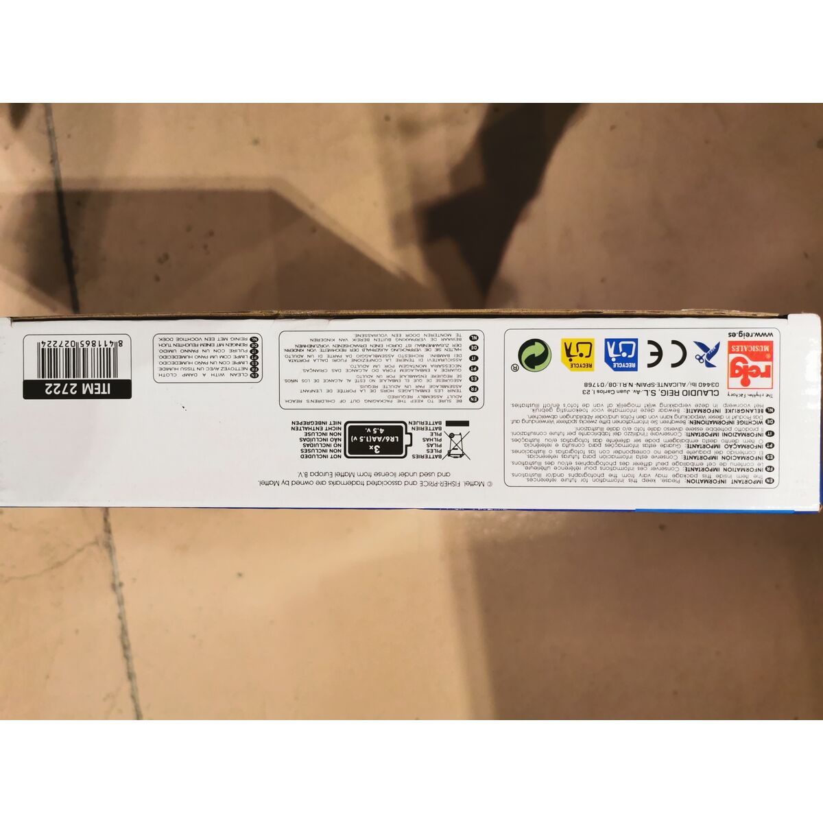 Microphone Fisher-Price 2722 with sound Lights