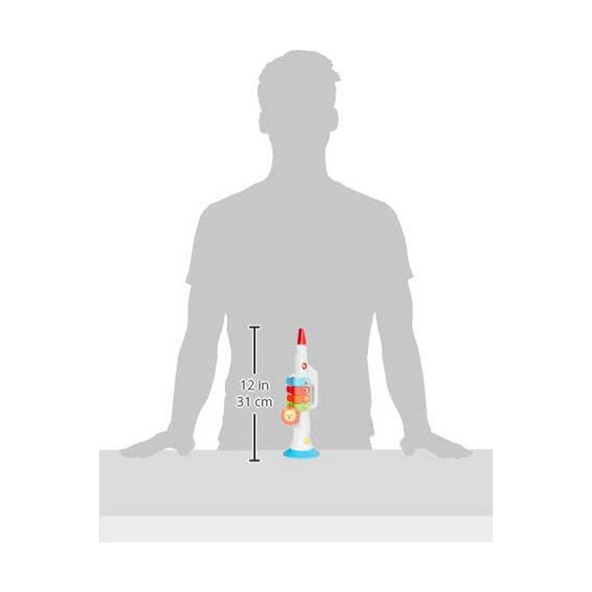 Trumpet Fisher-Price 30 cm animals