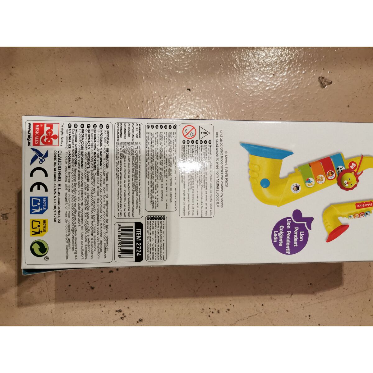 Saksofon Reig zwierzęta