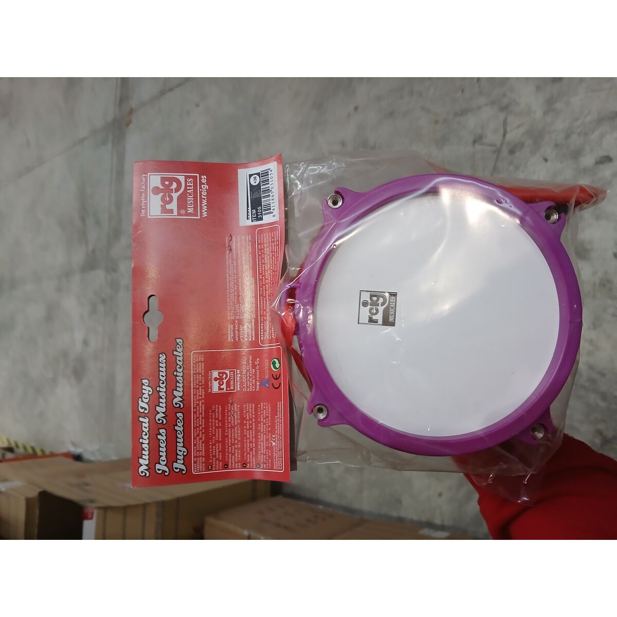 Drum Reig Top Fiesta Plastic 17 cm Toy