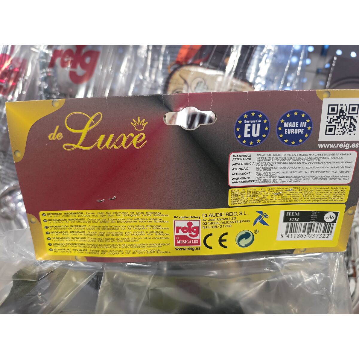 Musical Toy Reig Drum Plastic