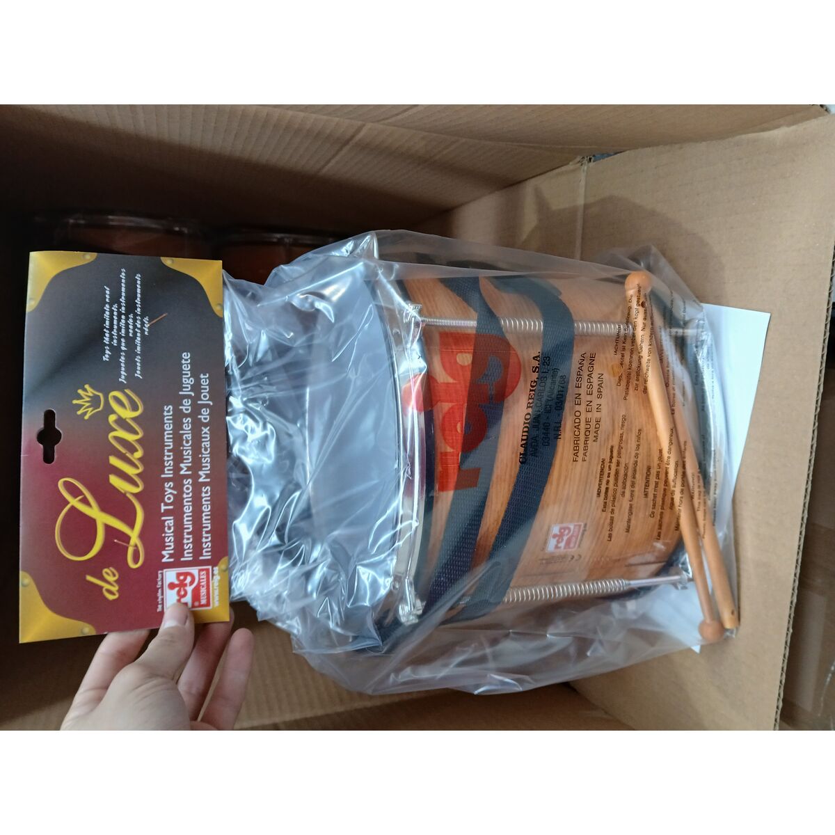 Musical Toy Reig Drum Plastic