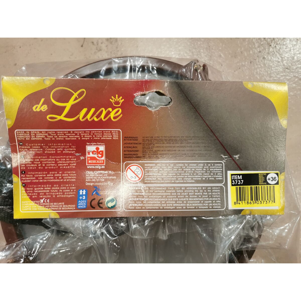 Musical Toy Reig Drum Plastic