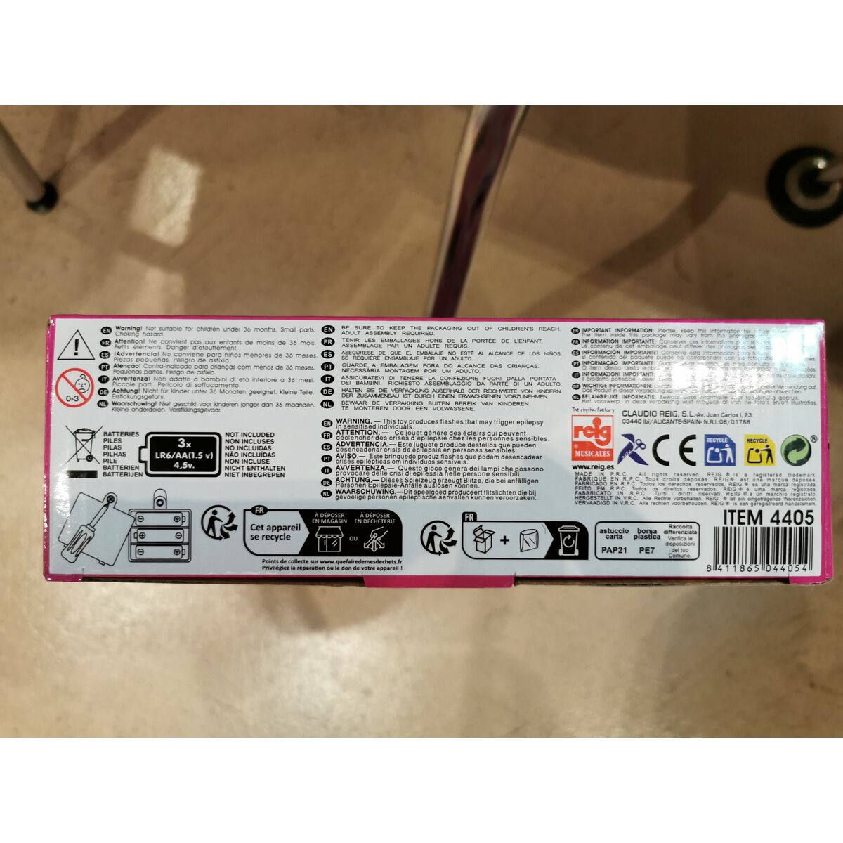 Zabawka Muzyczna Barbie Mikrofon