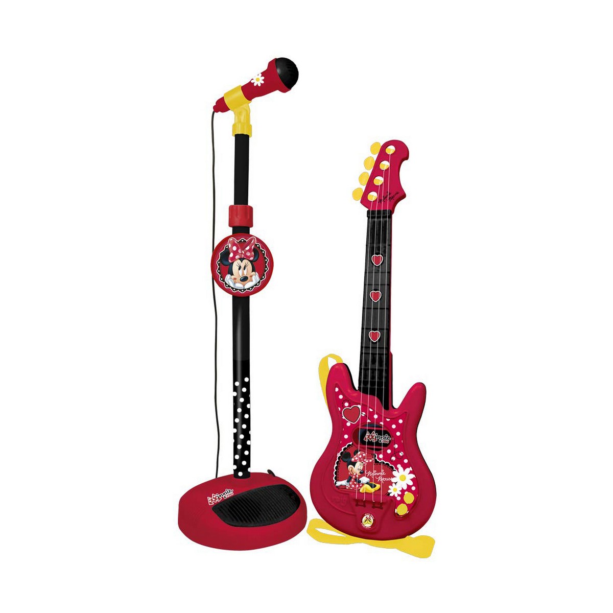 Guitare pour Enfant Reig Microphone Minnie Mouse