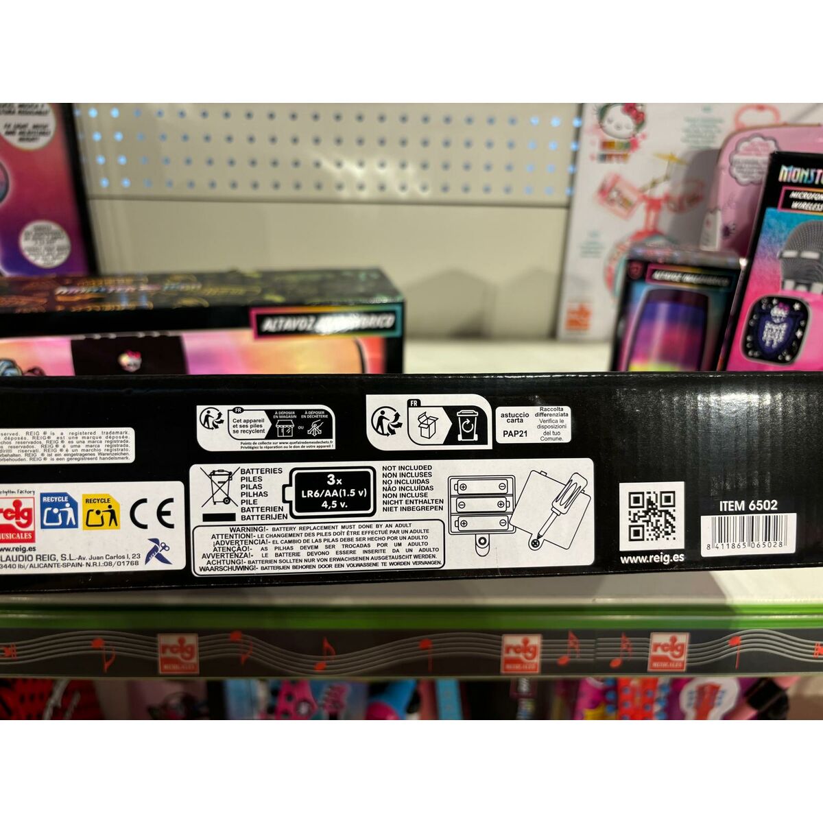 Educational Learning Piano Reig Monster High