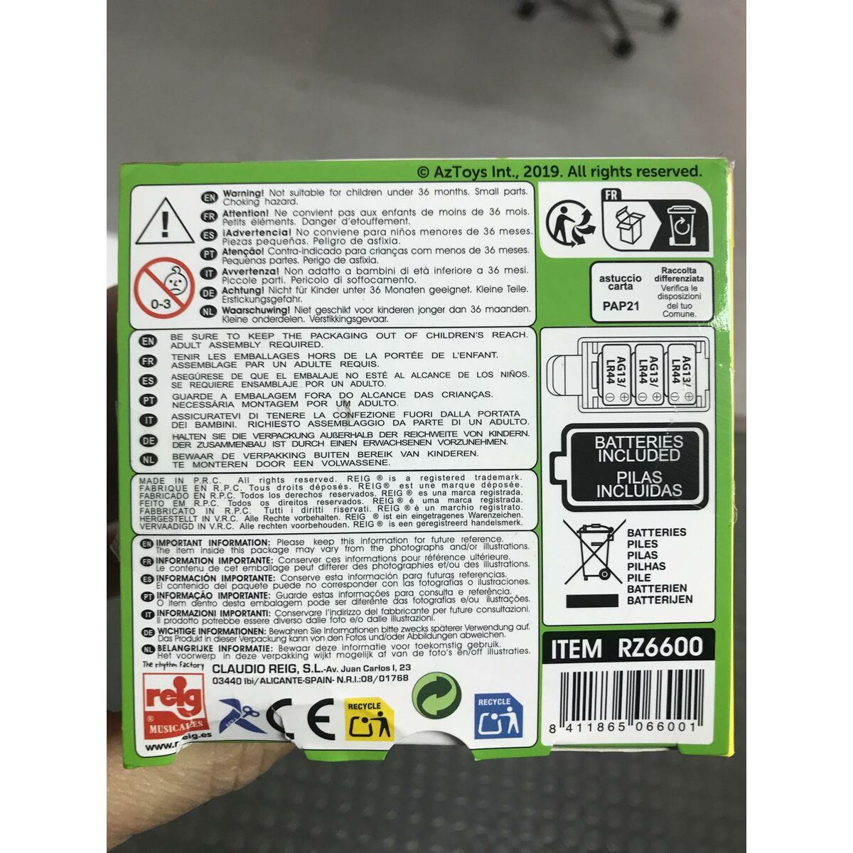 Infant’s Watch Reig Interactive animals Farm