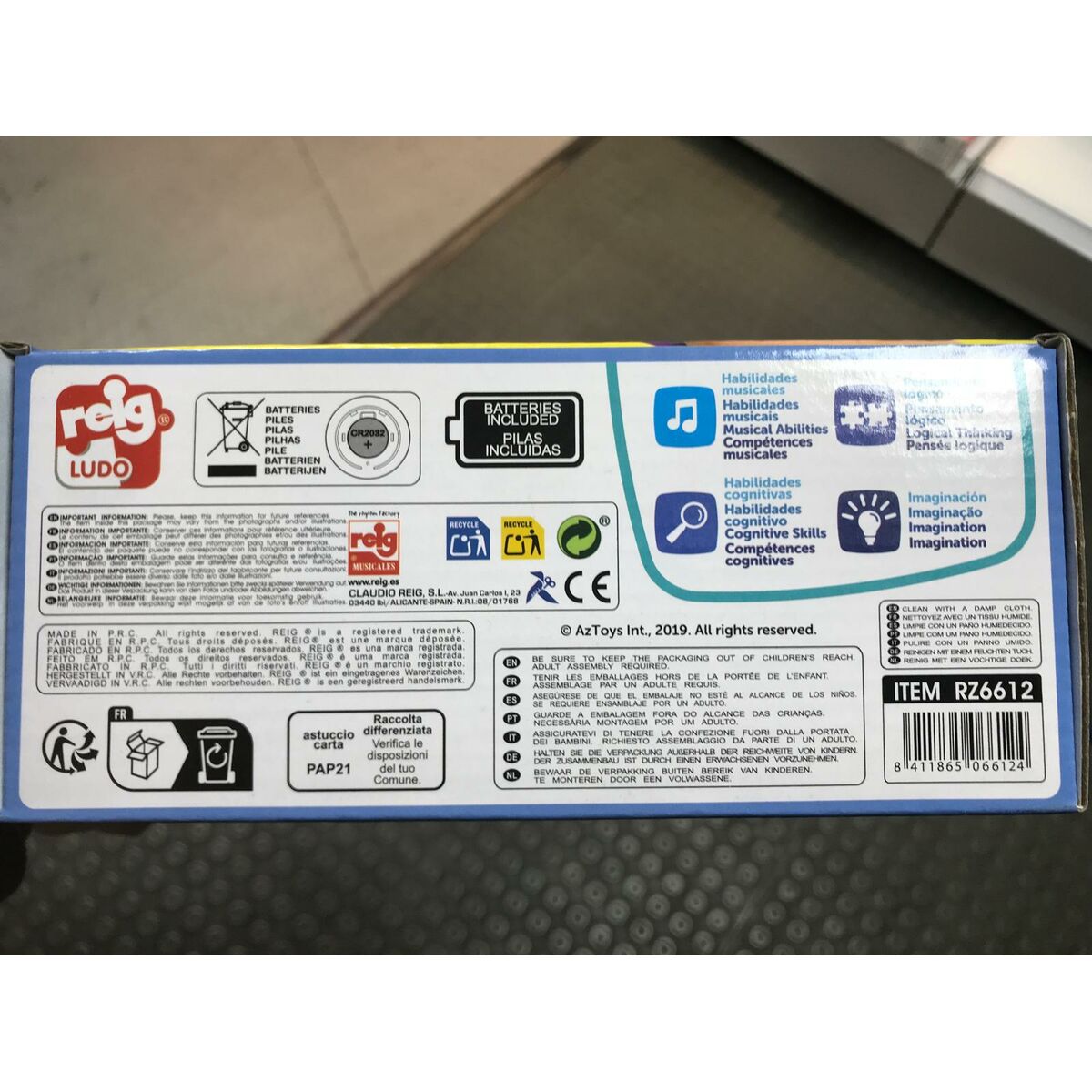 Child’s Puzzle Reig Flash Cards animals Farm