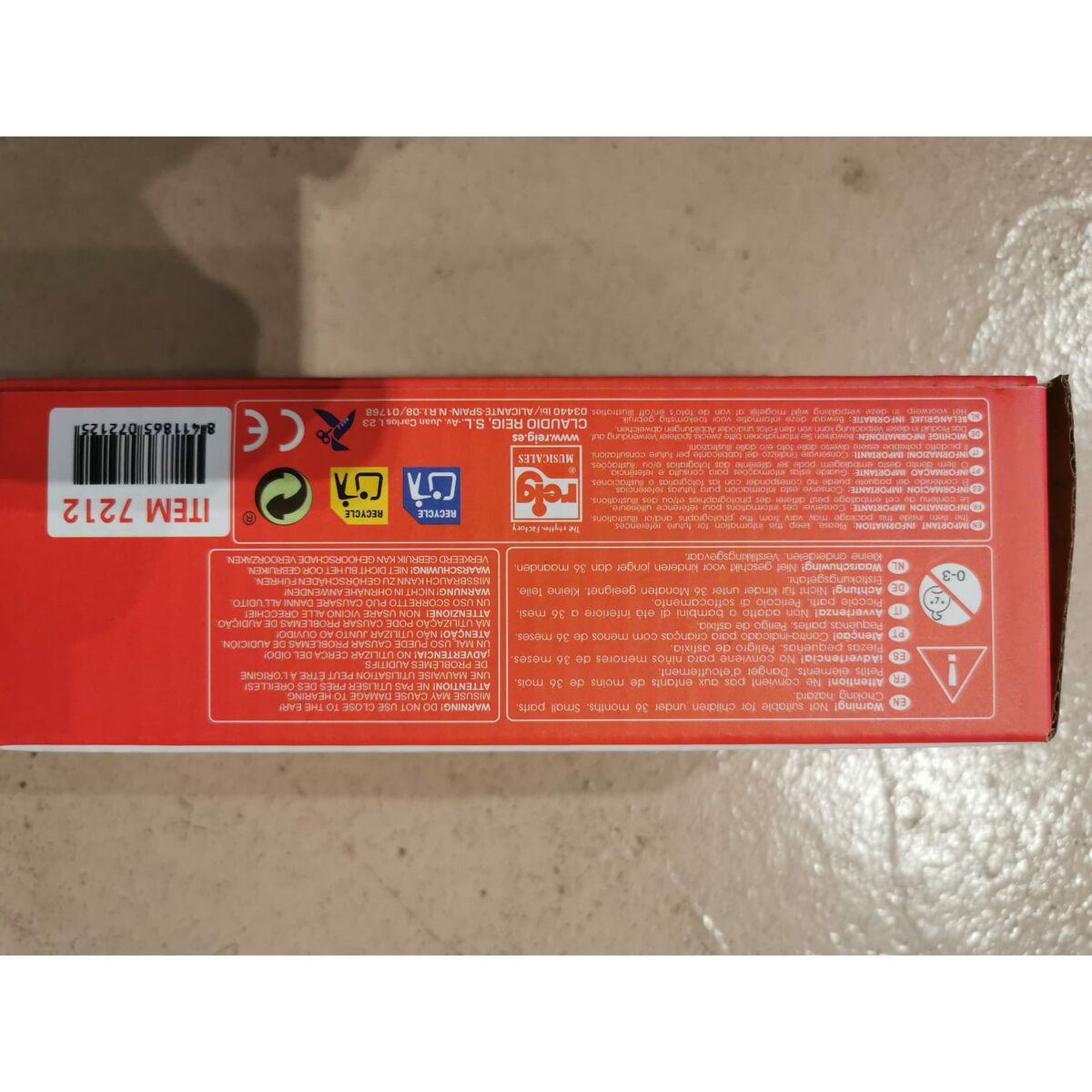 Musical instrument Reig Kazoo Green