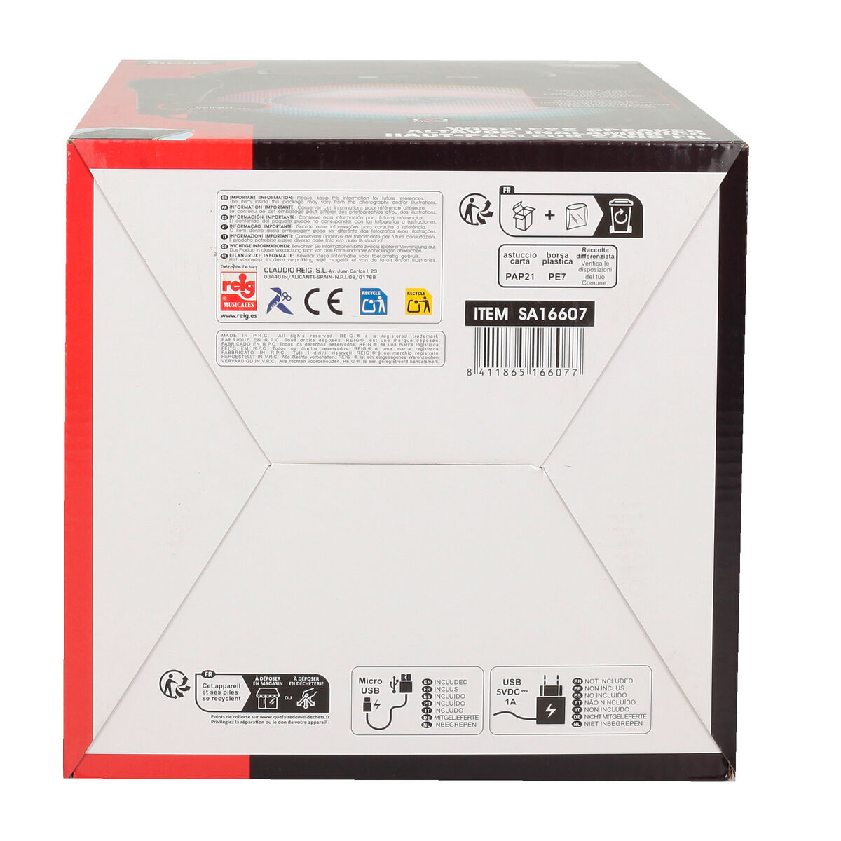 Bild von Portable Bluetooth Speaker with Microphone Reig (Refurbished A)