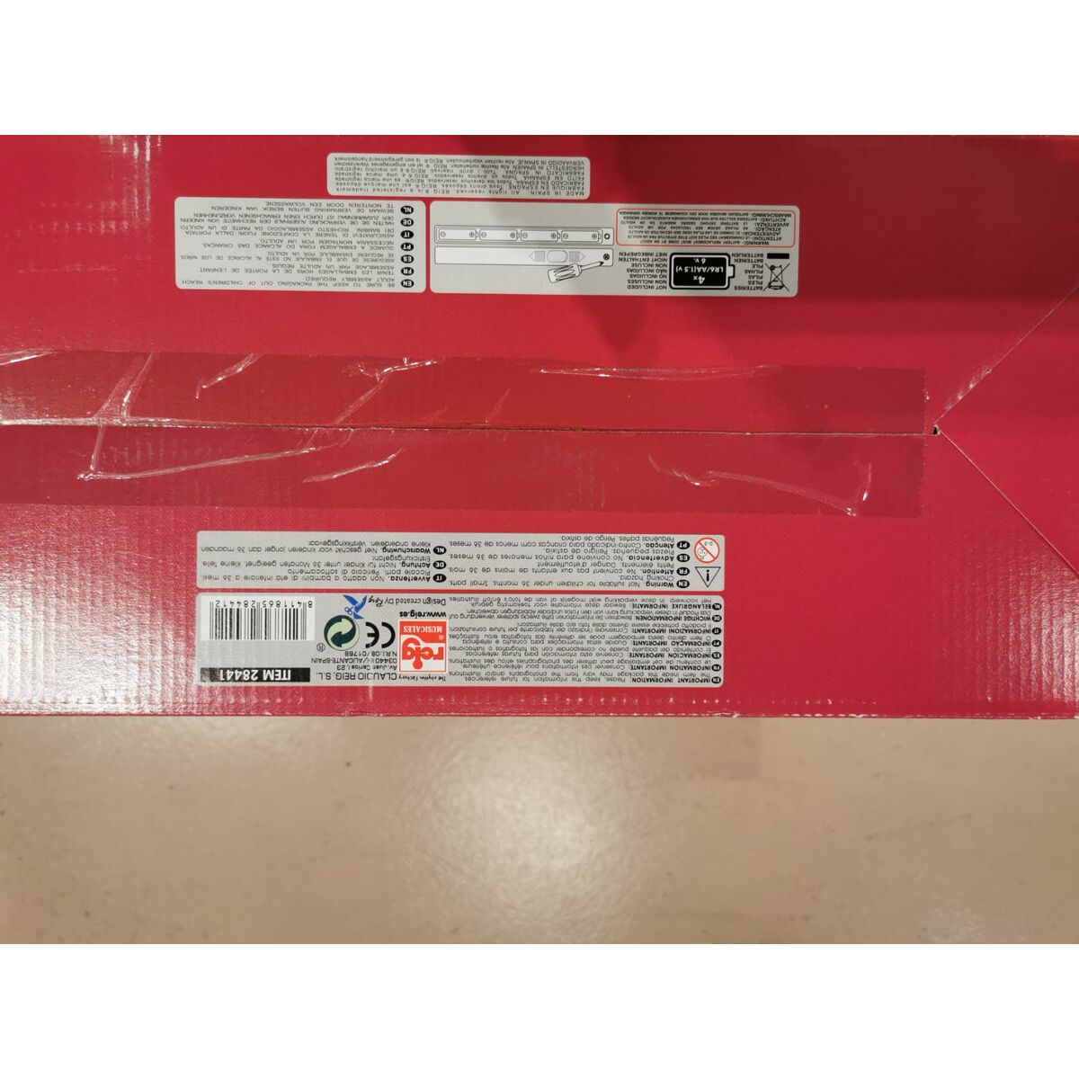 Educational Learning Piano Reig Pink