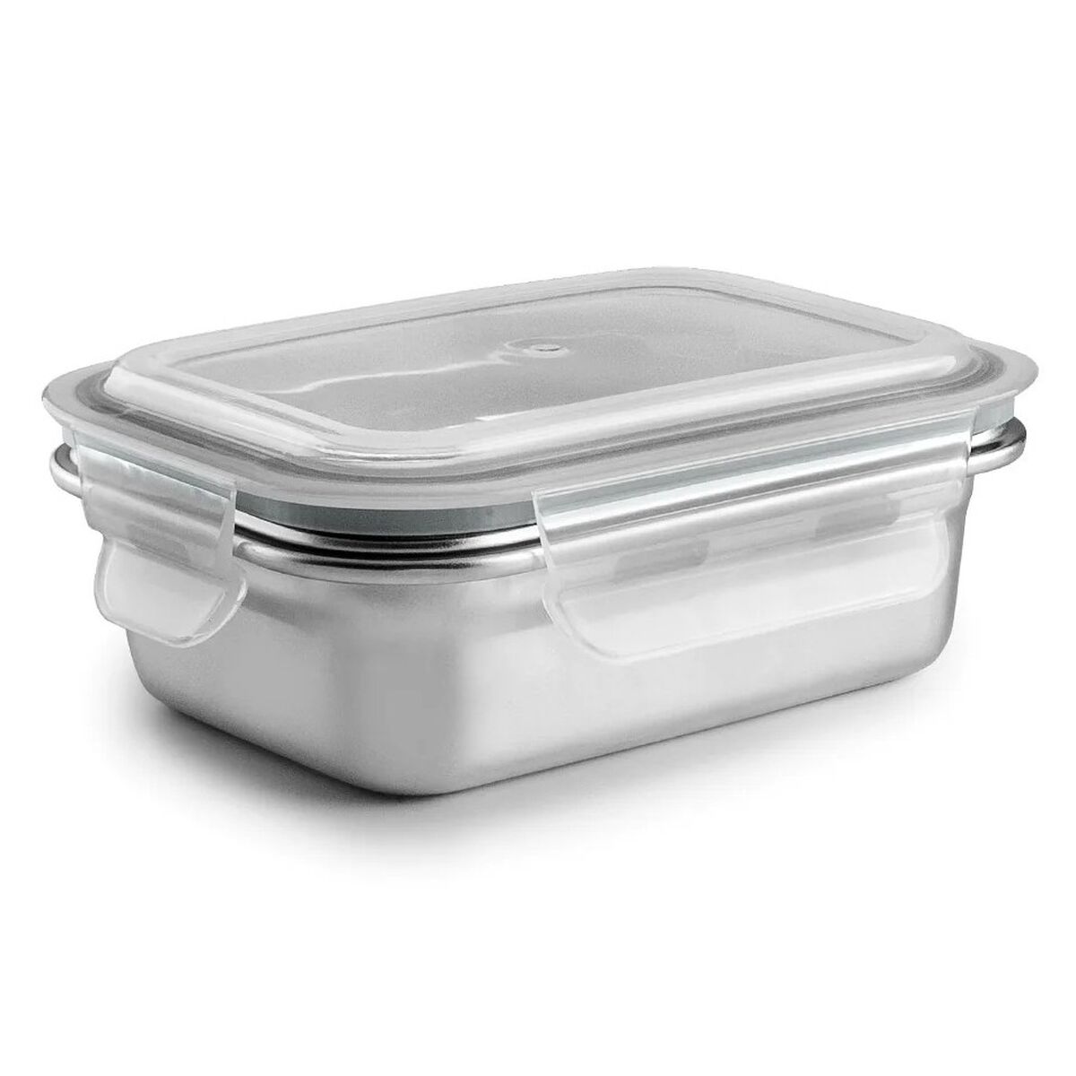 Lunchbox Ibili 669306 Roestvrij staal Rechthoekig 600 ml
