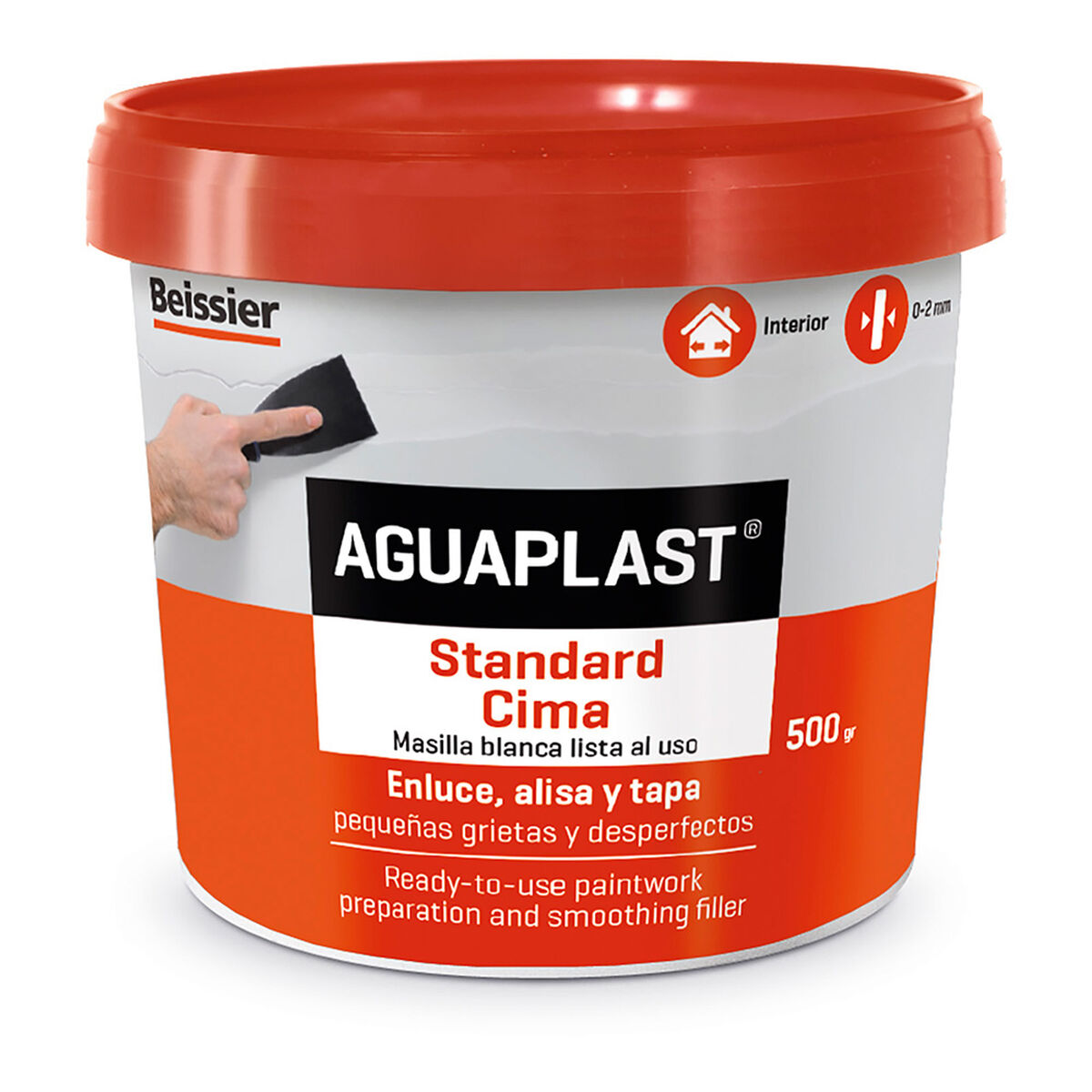 mastic Aguaplast 70028-004 Standard Cima Blanc 500 g