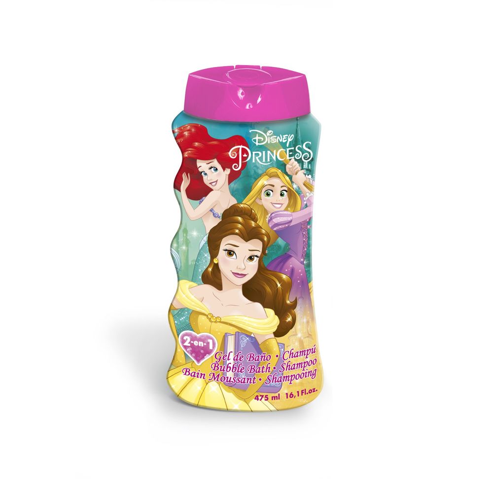 Gel og Shampoo 2 i 1 Princesses Disney (475 ml)