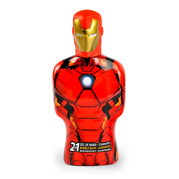 2-in-1 Gel and Shampoo Avengers Iron Man Cartoon (475 ml)