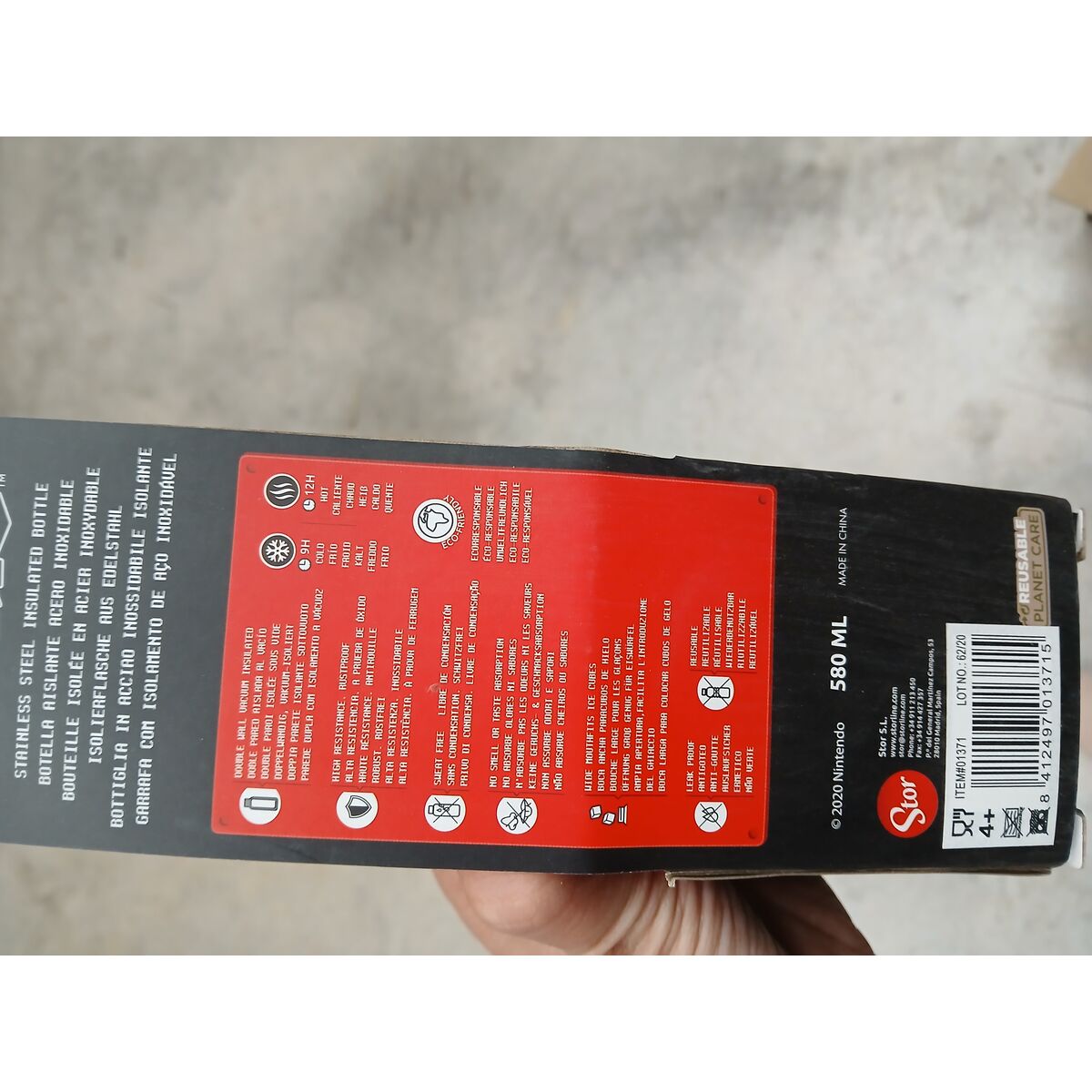 Thermos Super Mario 01371 580 ml Silicone