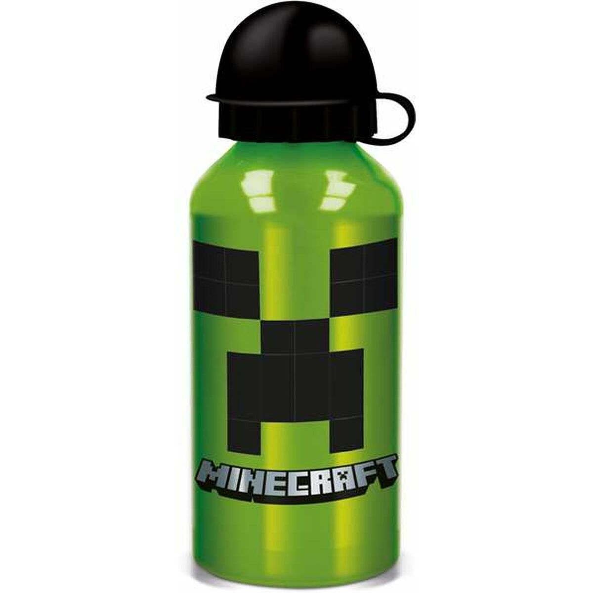 Bouteille Minecraft Creeper Green 400 ml Aluminium