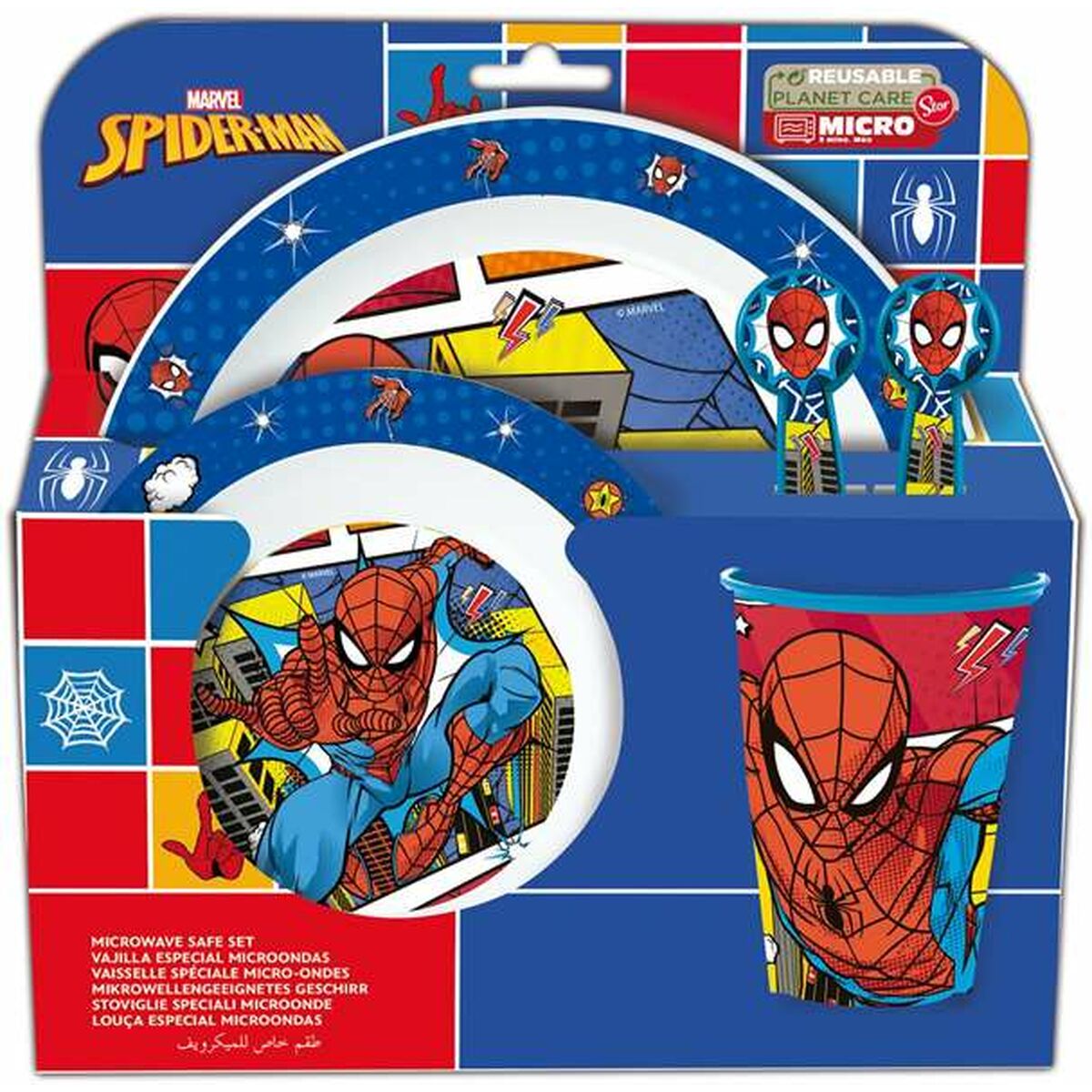 Set de pique-nique Spiderman Arachnid Grid Enfant