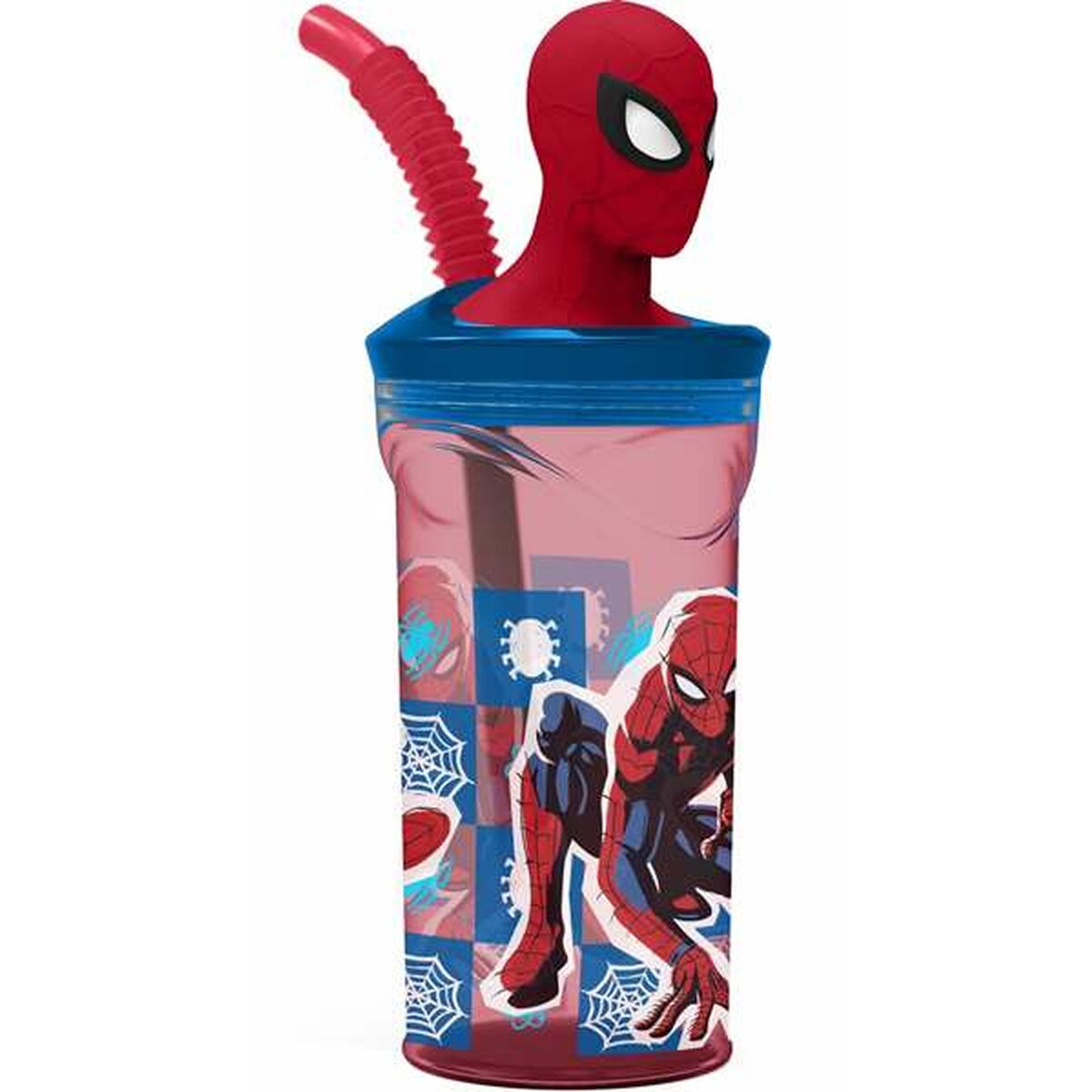 Bouteille d'eau Spiderman Midnight Flyer Plastique 360 ml