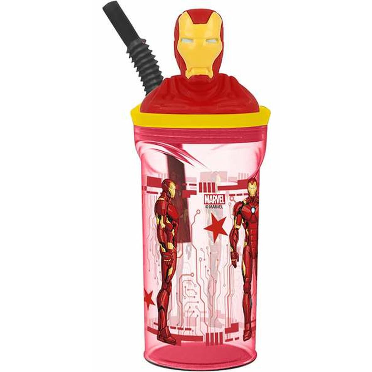 Bouteille d'eau The Avengers Iron Man Plastique 360 ml