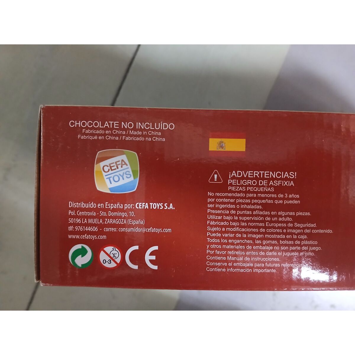 Spel/set Fábrica de Chocolate Cefatoys 21791 (ES)