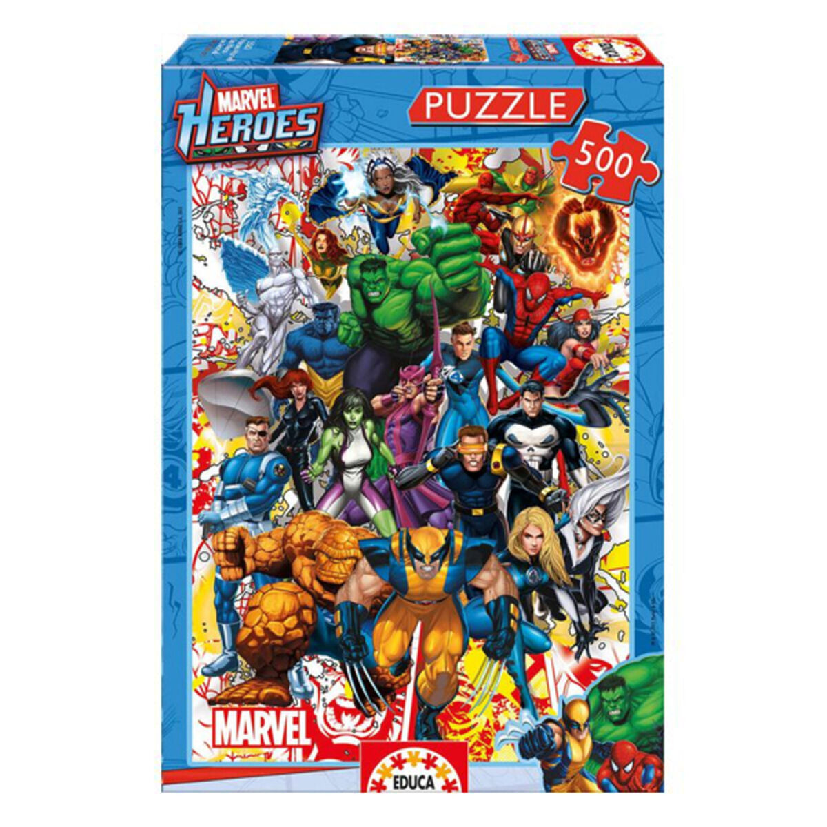 Παζλ Marvel Heroes Educa 500 Τεμάχια