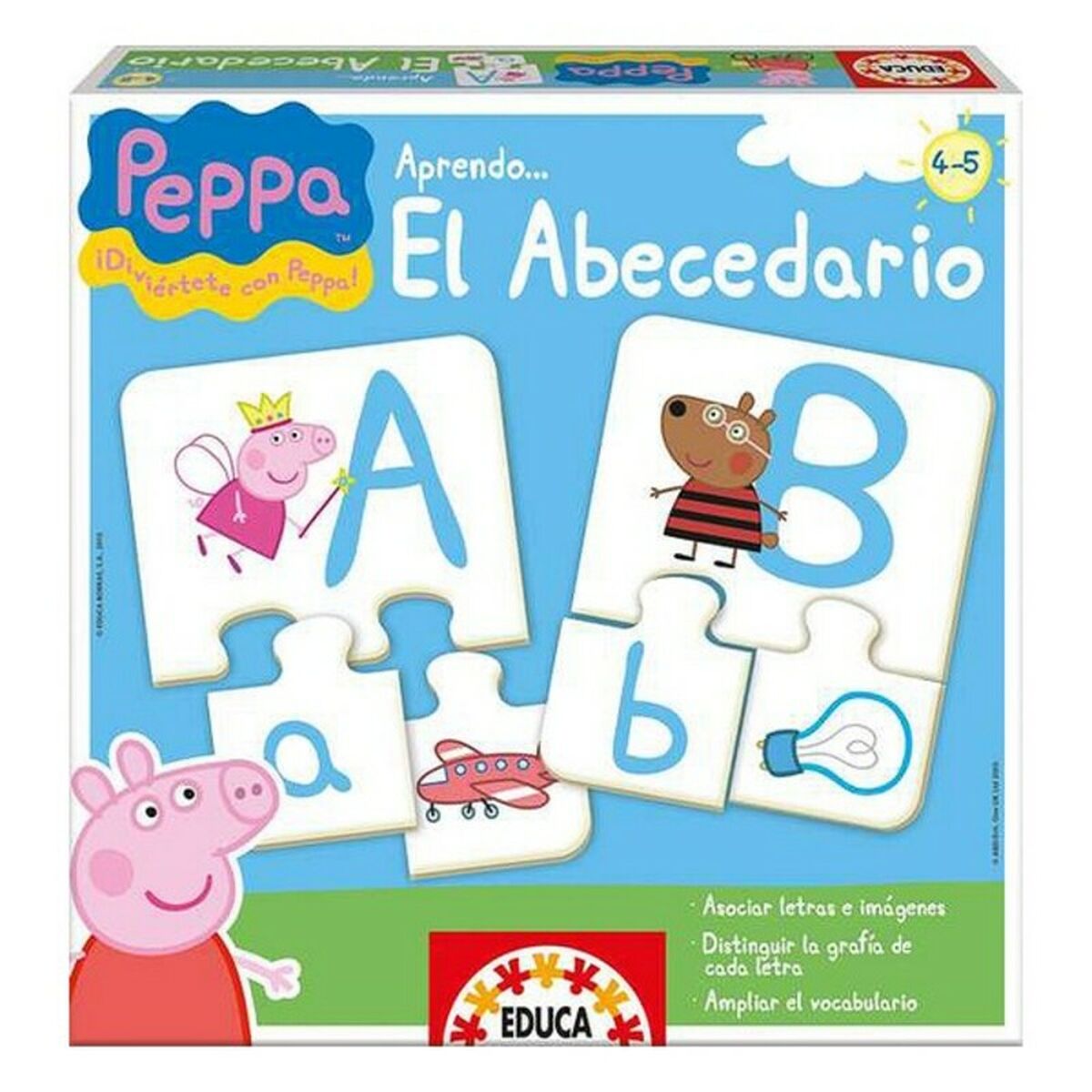 Juego Educativo El Abecedario Peppa Pig Educa 29-15652 (ES)