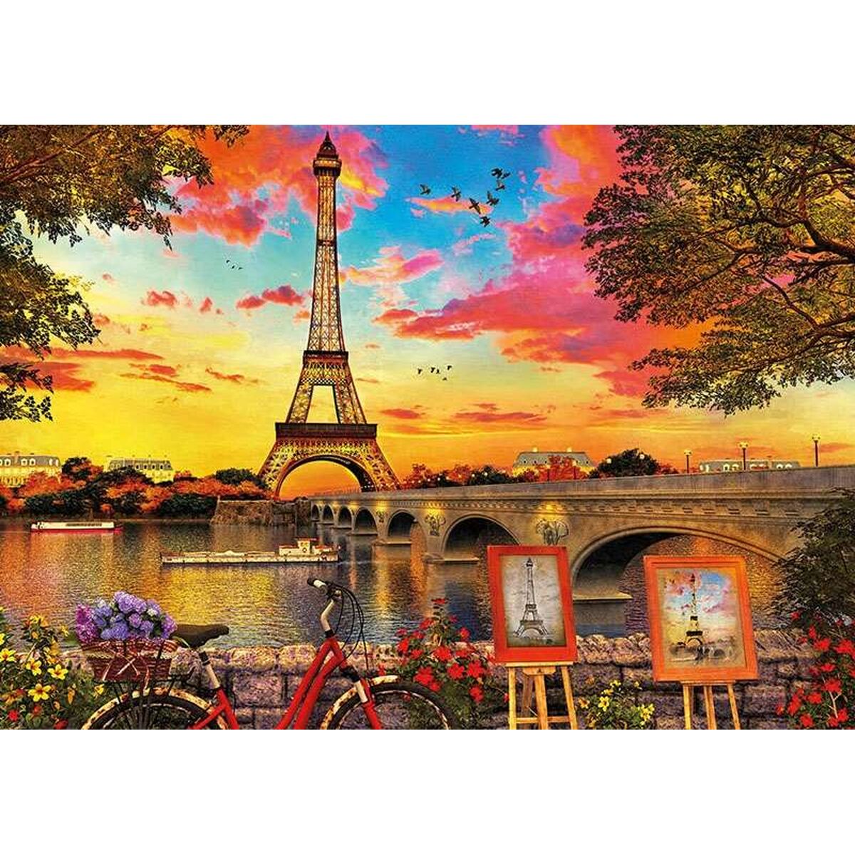 Puzzel Educa Paris 3000 Onderdelen