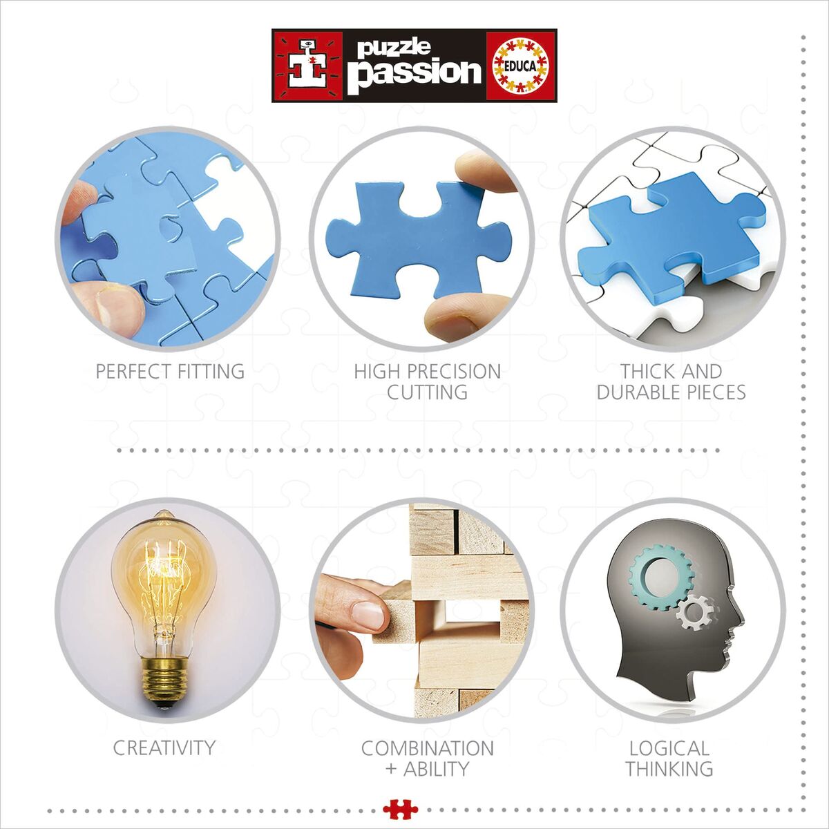 Puzzel Educa Paris 3000 Onderdelen