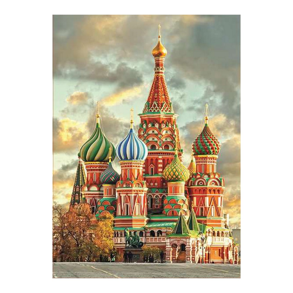 Puslespill St Basil's Cathedral Moscow Educa (1000 pcs)