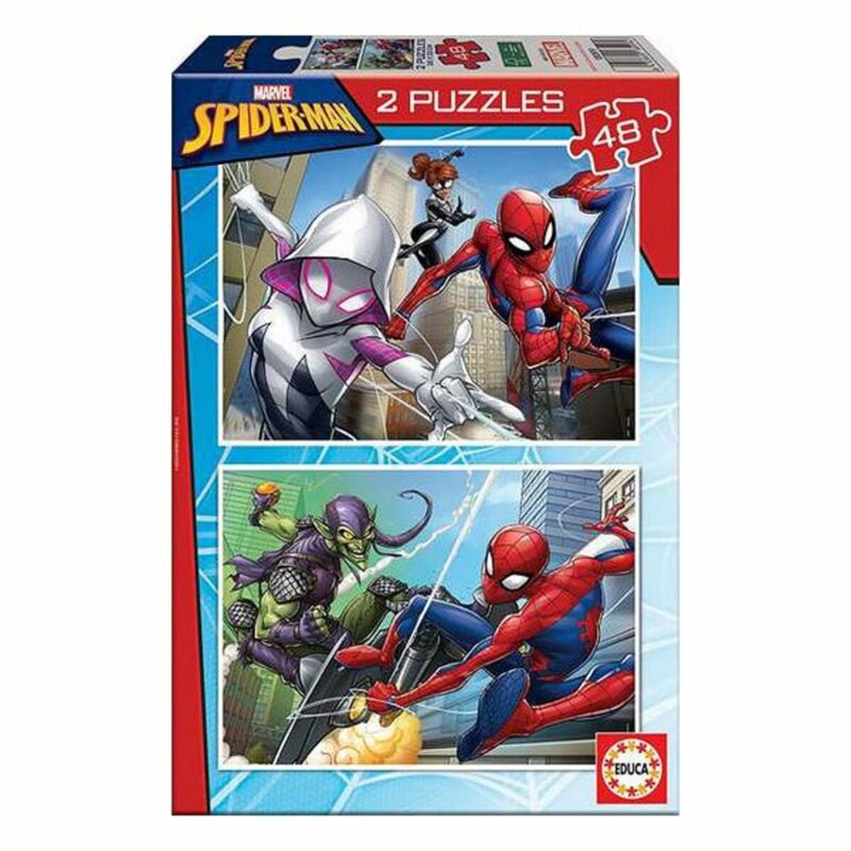 Παζλ Spiderman Educa (2 x 48 pcs)