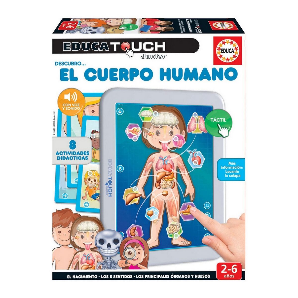 Picture of Interactive Tablet for Children Educa Educa Touch Junior: El Cuerpo Humano