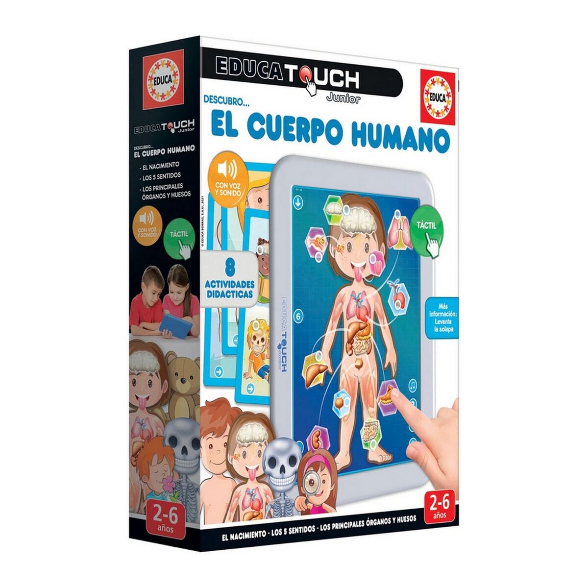 Picture of Interactive Tablet for Children Educa Educa Touch Junior: El Cuerpo Humano
