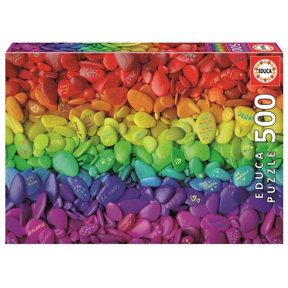 Puslespill Educa Coloured Stones 500 pcs
