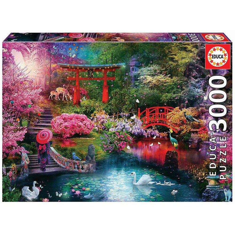 Puslespill Educa Japanese Garden 3000 pcs