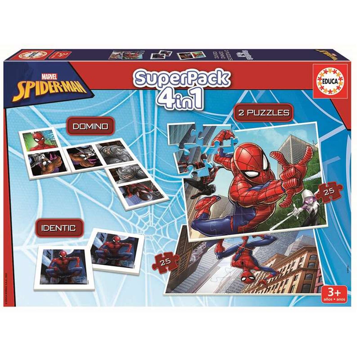 Educatief Spel Spider-Man
