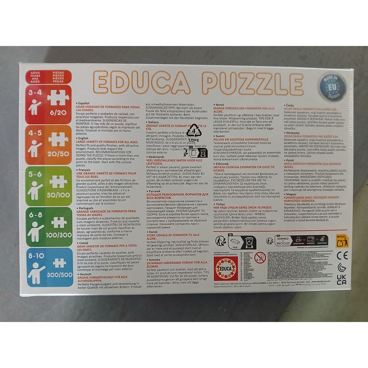 układanka puzzle Educa