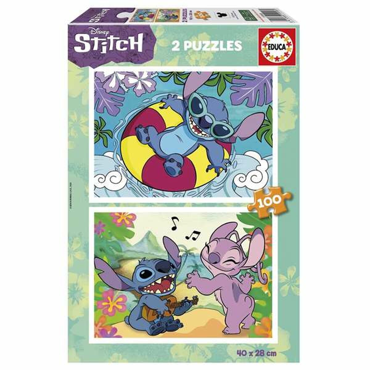 Σετ 2 Παζλ Stitch 100 Τεμάχια