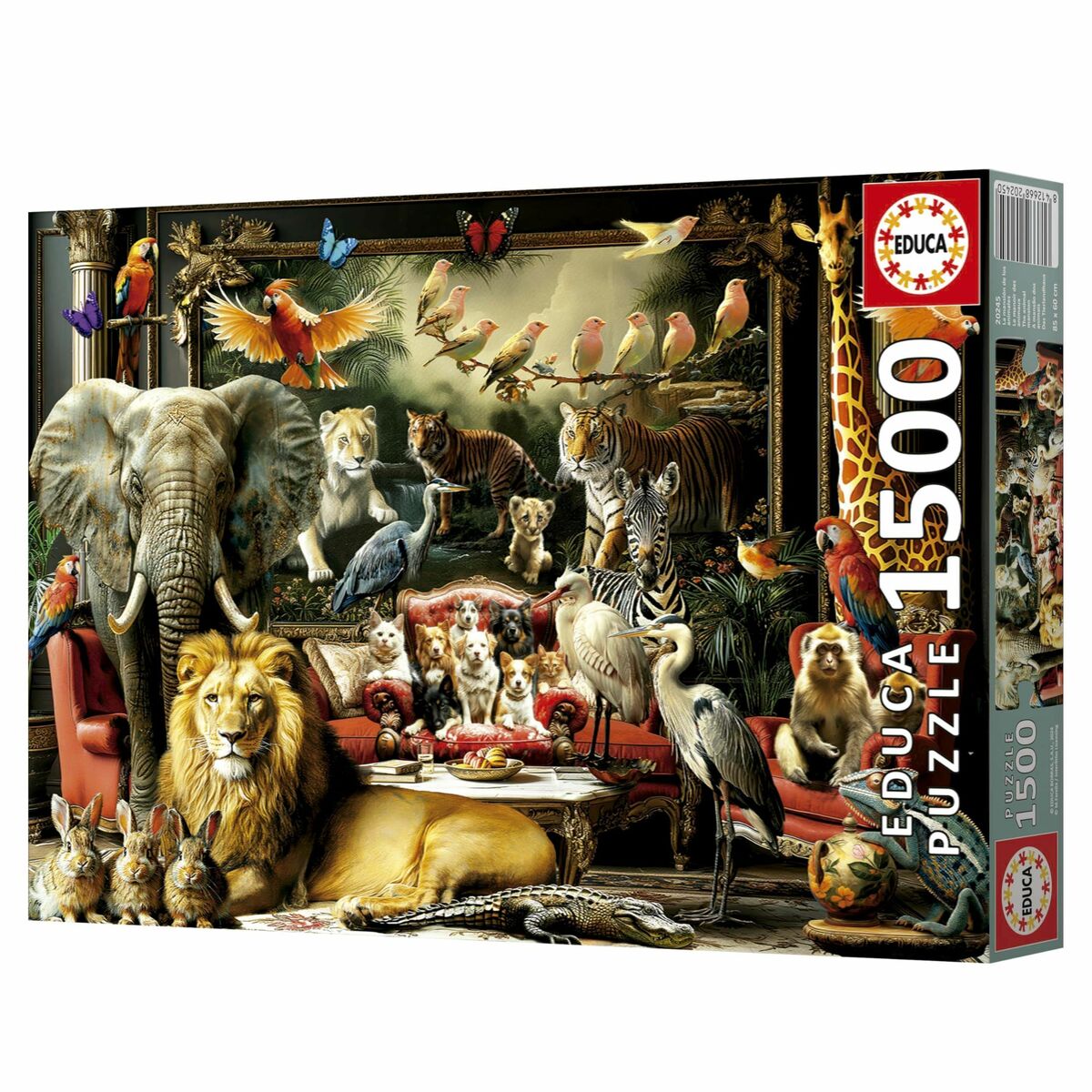 Puzzel Educa La Mansión de los Animales 1500 Onderdelen