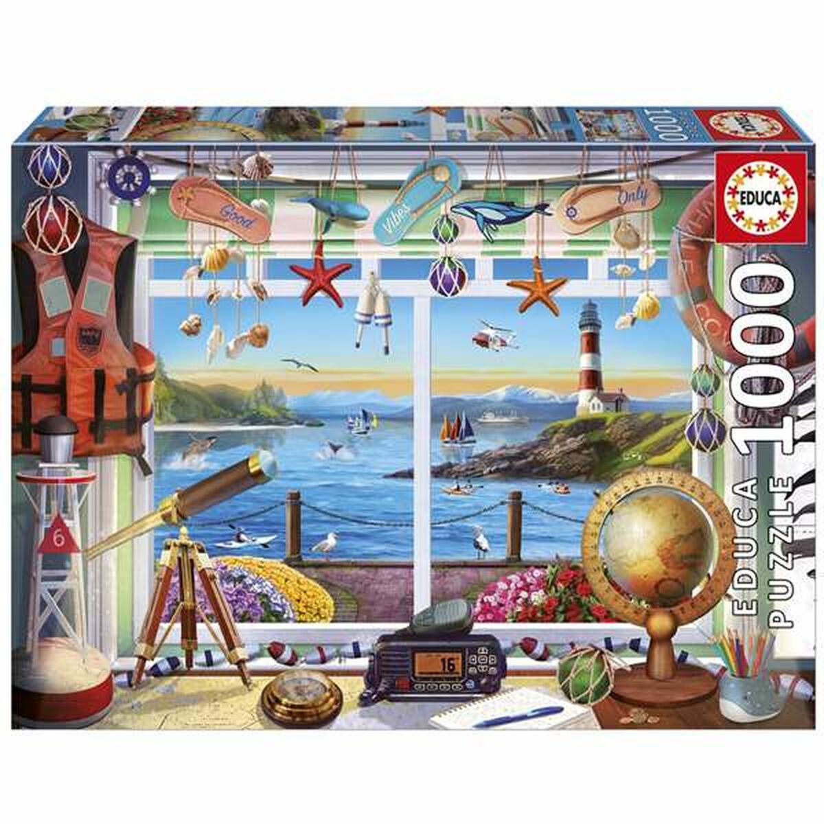 Image secondaire de Puzzle Educa 20256 Life in the Shore