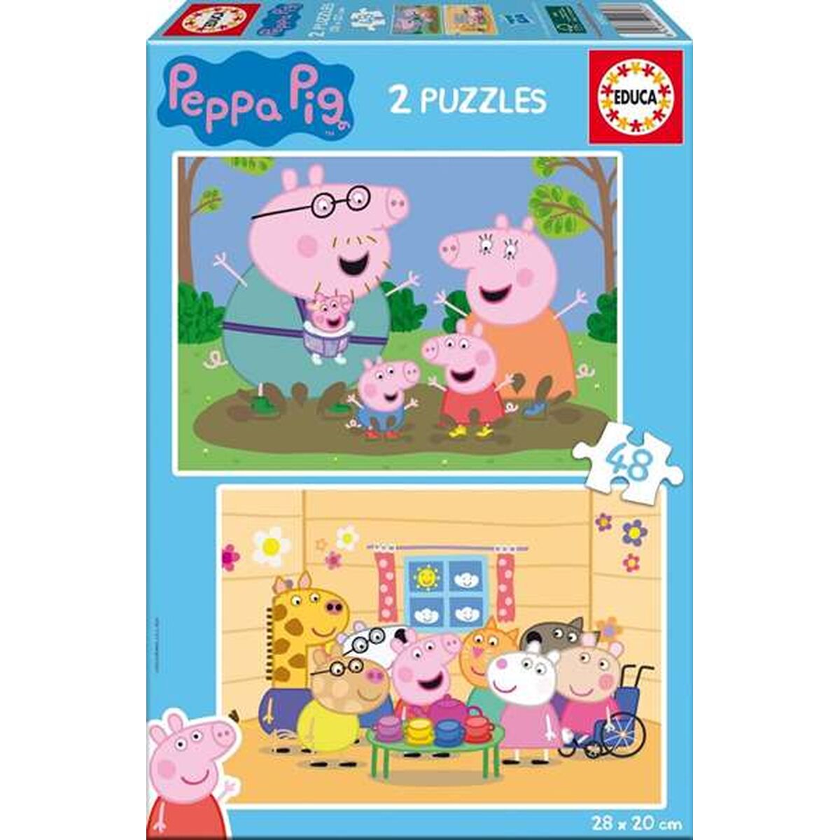 Puzzel Peppa Pig Peppa Pig 48 Onderdelen