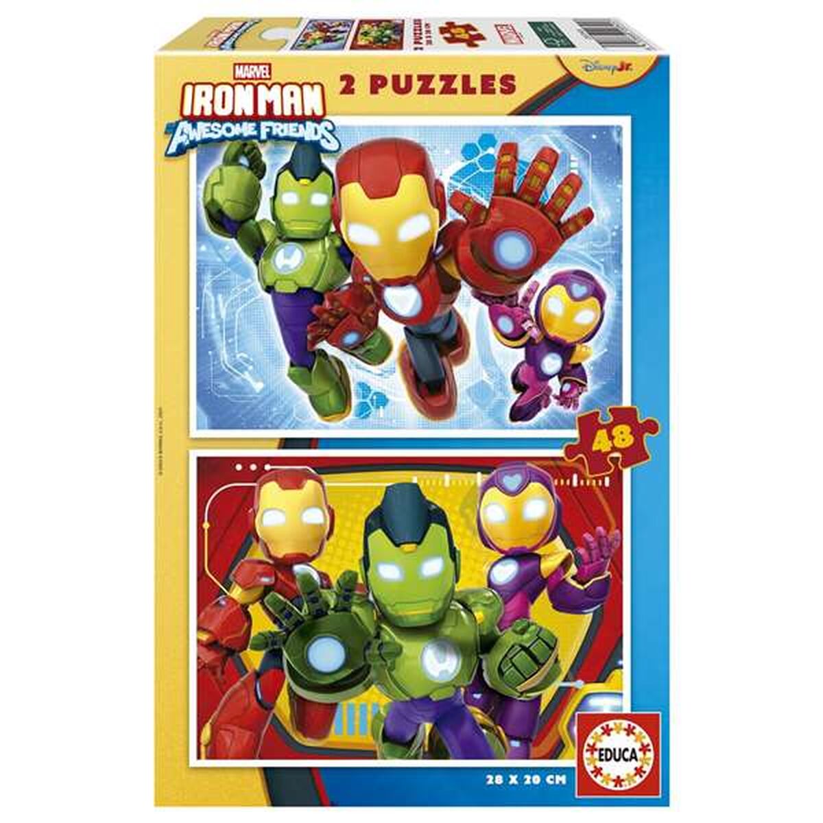 Puzzel Educa  Iron Man & His Awsome Friends 48 Onderdelen